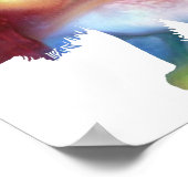 Abstract beer silhouet poster (Hoek)