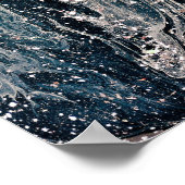 Abstract behang desktop, mooie vloeiende kunst poster (Hoek)