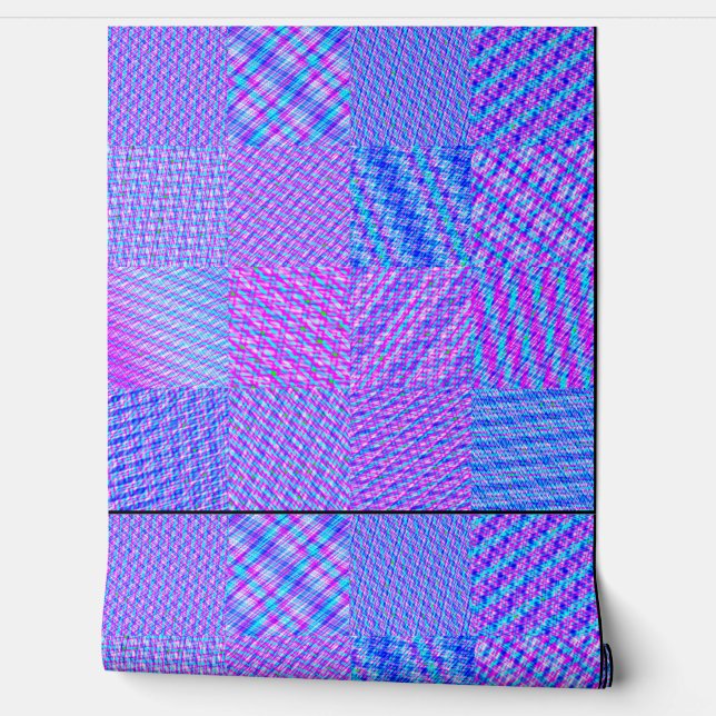 Abstract Behang Geometrisch Patroon  (Afrollen)