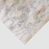 Abstract Beige Gray Decoupage Tissue Paper Tissuepapier (Detail)