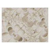 Abstract beige patroon tafelkleed (Voorkant (Horizontaal))