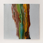 Abstract berglandschap legpuzzel (Horizontaal)