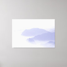 Abstract Berglandschap Natuur Periwinkle Blauw