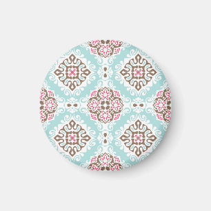 Abstract betegeld: naadloos patroon magneet