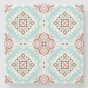 Abstract betegeld:  naadloos patroon stenen onderzetter