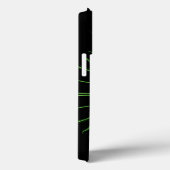 Abstract Black Green Neon Symmetrical Case-Mate iPhone Case (Achterkant / Rechts)