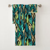 Abstract black turquoise (En situation)