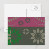 abstract blad007 briefkaart (Voorkant / Achterkant)