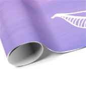 Abstract bladontwerp op roze achtergrond cadeaupapier (Rol Hoek)