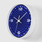 Abstract blauw cirkelontwerp (Hoek)