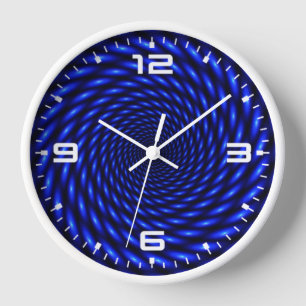 Abstract blauw cirkelontwerp