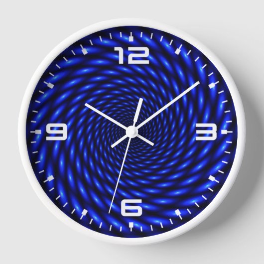Abstract blauw cirkelontwerp (Voorkant)
