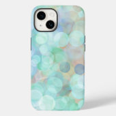 Abstract blauw digitaal rondschilderen Case-Mate iPhone case (Achterkant)