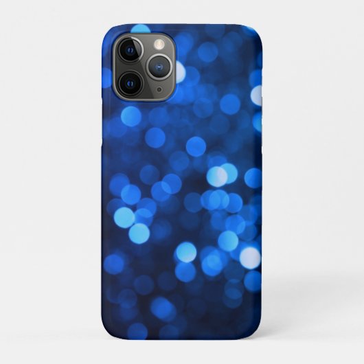 Abstract blauw licht stippen Case-Mate iPhone case (Achterkant)