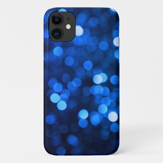 Abstract blauw licht stippen Case-Mate iPhone case (Achterkant)