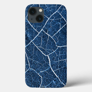 Abstract blauw Natuur patroon iPhone 13 Hoesje
