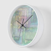 Abstract blauw roze getextureerd patroon (Hoek)