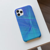 Abstract Blauw Turquoise Verloop Case-Mate iPhone Case