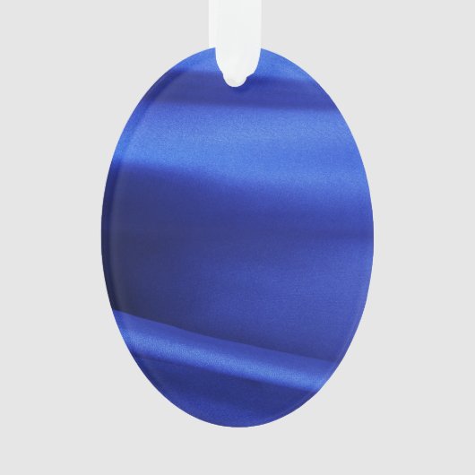 Abstract blauw zijdeweefsel ornament (voorkant)