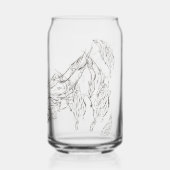 abstract blikvorm glas (Achterkant)