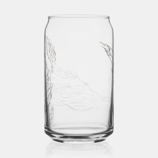 abstract blikvorm glas (Rechts)