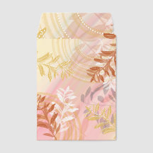 Abstract Bloem Botanische Verzend Envelop Mailer
