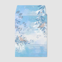 Abstract Bloem Botanische Verzend Envelop Mailer