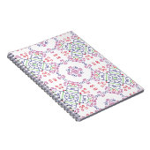 Abstract bloemetjesontwerp abstract, kunst, thuis notitieboek (Rechterzijde)