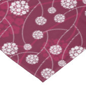 Abstract bloempatroon tafelkleed (Gekanteld)