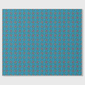 Abstract Bloemverpakkings papier (Vlak)