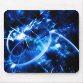 Abstract-Blue Mousepad Muismat (Voorkant)