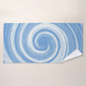 abstract blurred background, vintage geometric tex (Serviette de bain)