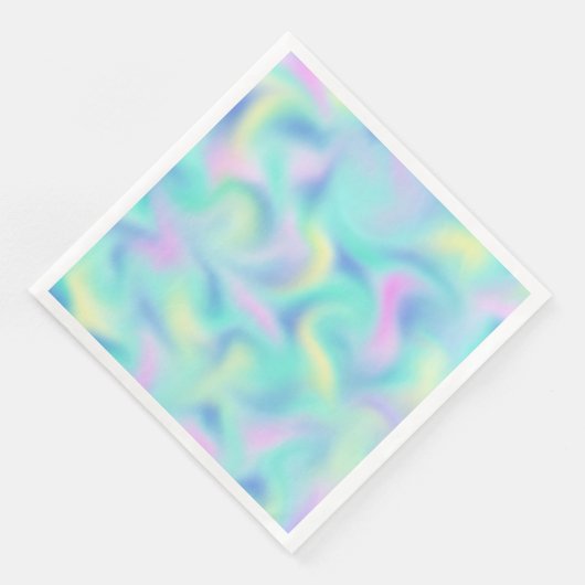 Abstract Blurred pasteelpatroon Servet (Hoek)