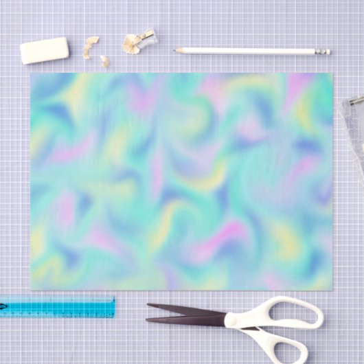 Abstract Blurred  pasteelpatroon Tissuepapier (Craft)