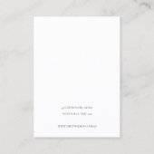 Abstract Blush Gold Waterverf Veroorbaar beeldsche Visitekaartje (Achterkant)