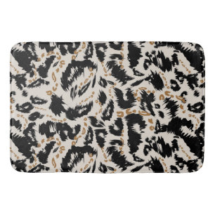 Abstract Boheemien Afrikaans Luipaard Patroon  Badmat