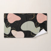 Abstract Boho geometrisch organisch vormpatroon Bad Handdoek (Handdoek)