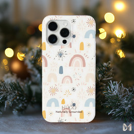 Abstract Boho Rainbow Pattern - Minimalist Nature  iPhone 15 Pro Max Hoesje