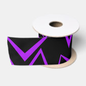 Abstract, bold, vibrant geometric zigzag pattern lint (Spoel)