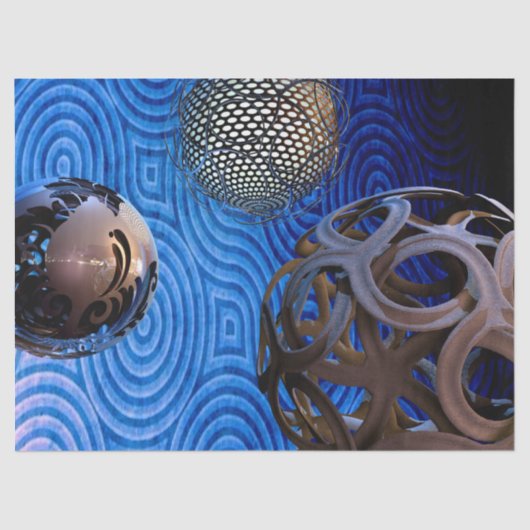 abstract bolletjespapier tissuepapier (Voorkant)