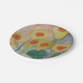 Abstract Bord zonnebloempitten (Gekanteld)