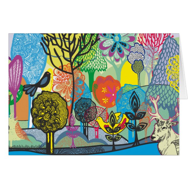 abstract bos (Voorkant Horizontaal)