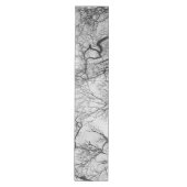 Abstract bos "pas kleur"lijstrunner aan medium tafelloper (Voorkant)