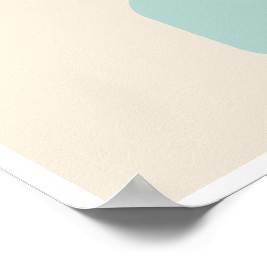 Abstract Botanical Wall Art – Minimal Line Art Poster (Hoek)