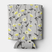 Abstract Botanisch: Biologisch blad Design Blikjeskoeler (Achterkant)