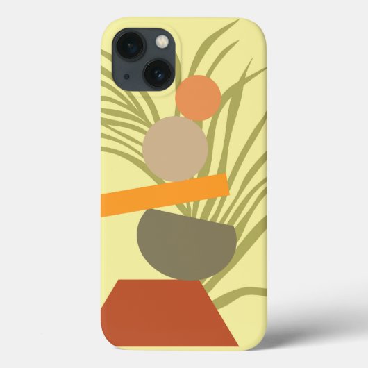Abstract botanisch genot Case-Mate iPhone case (Achterkant)