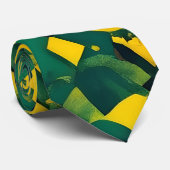 Abstract Braziliaans patroon Stropdas (Opgerold)