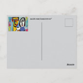 Abstract Briefkaart (Achterkant)