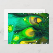 Abstract Briefkaart (Voorkant / Achterkant)