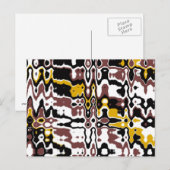 Abstract Briefkaart (Voorkant / Achterkant)